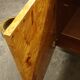 Buffet low elm magnifying glass circa 70