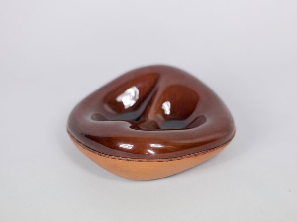 Cendrier porte pipe  édité par Longchamp France 1955