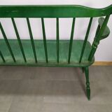 Former wooden bistro bench