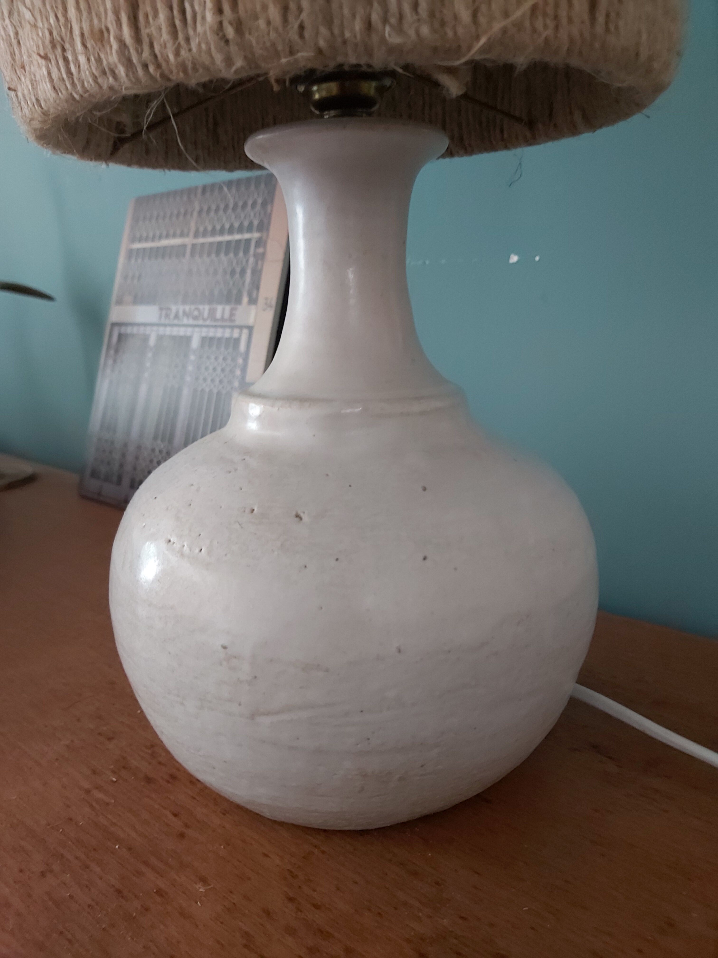Vintage ceramic lamp