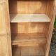 Parisian buffet 2 sliding doors raw wood oak
