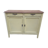 Parisian buffet patina yellow pastel