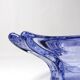 Purple crystal empty pocket cup free form 50s-60s