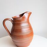 Stoneware pitcher