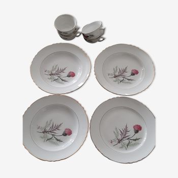 Antique tableware set