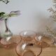 Lot 4 glass bowls Rosaline Arcoroc
