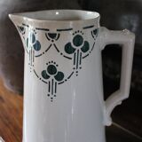 Old green water pitcher Bordeaux collection