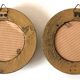 Pair of round Italian frames