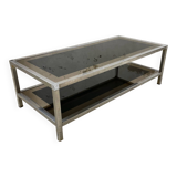 70s Belgo Chrome coffee table