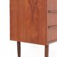 Mid-century teak chest of drawers / dresser / Danish modern design / 1960s