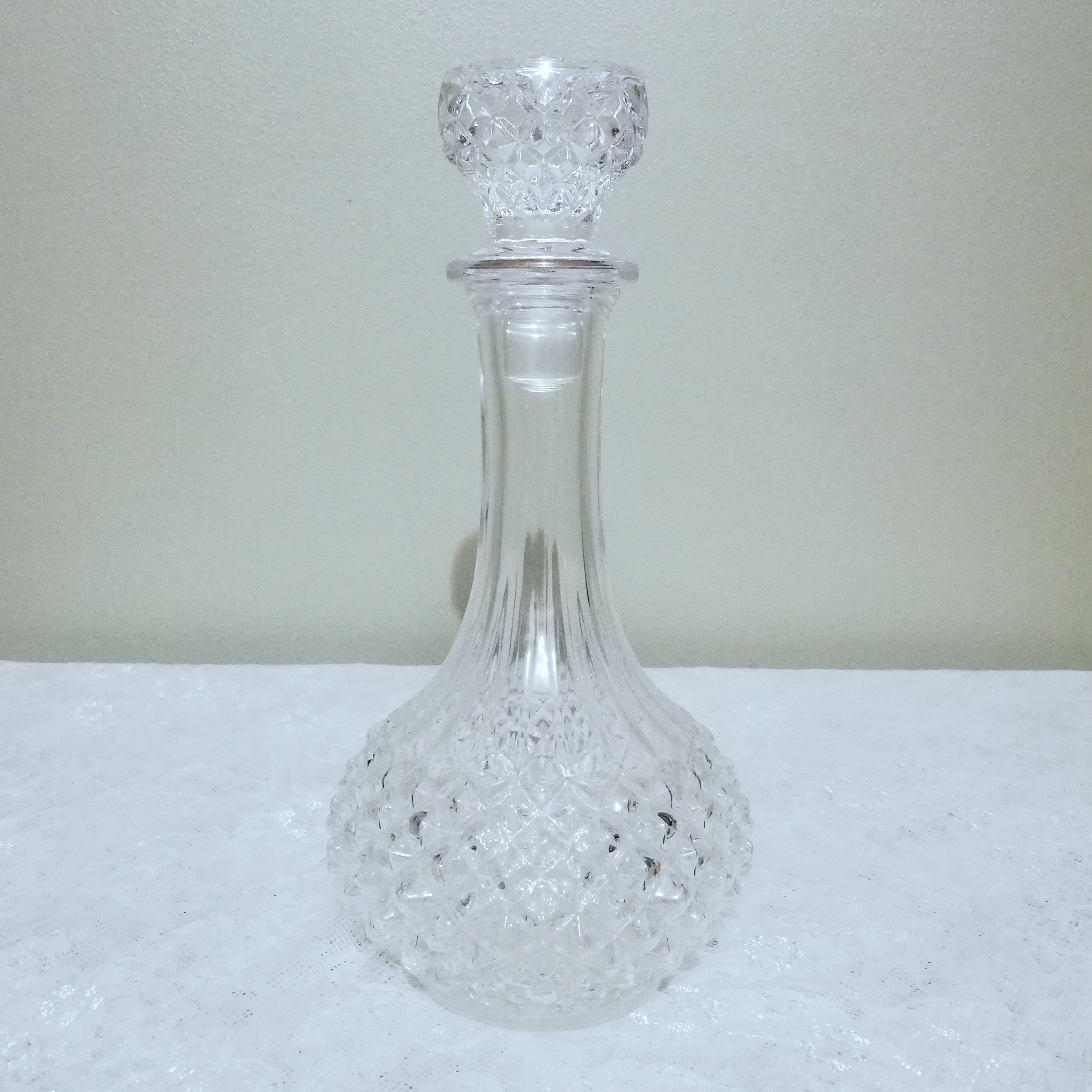 Carafe cut glass capacity 500ml