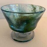 Blown crystal cup