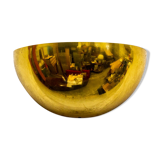 Brass wall lamp Italy 70s