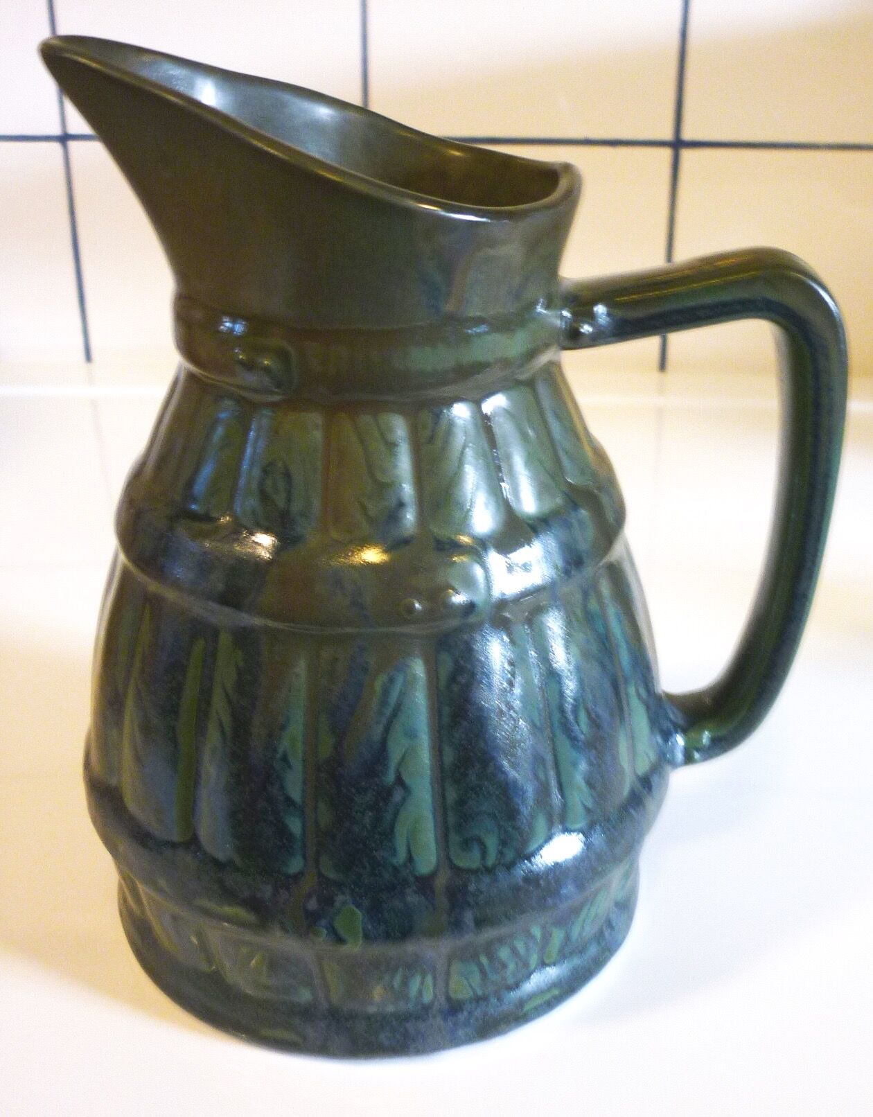 Ceramic water or wine pitcher