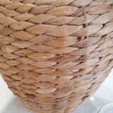 Vintage wicker lamp foot of the 70s
