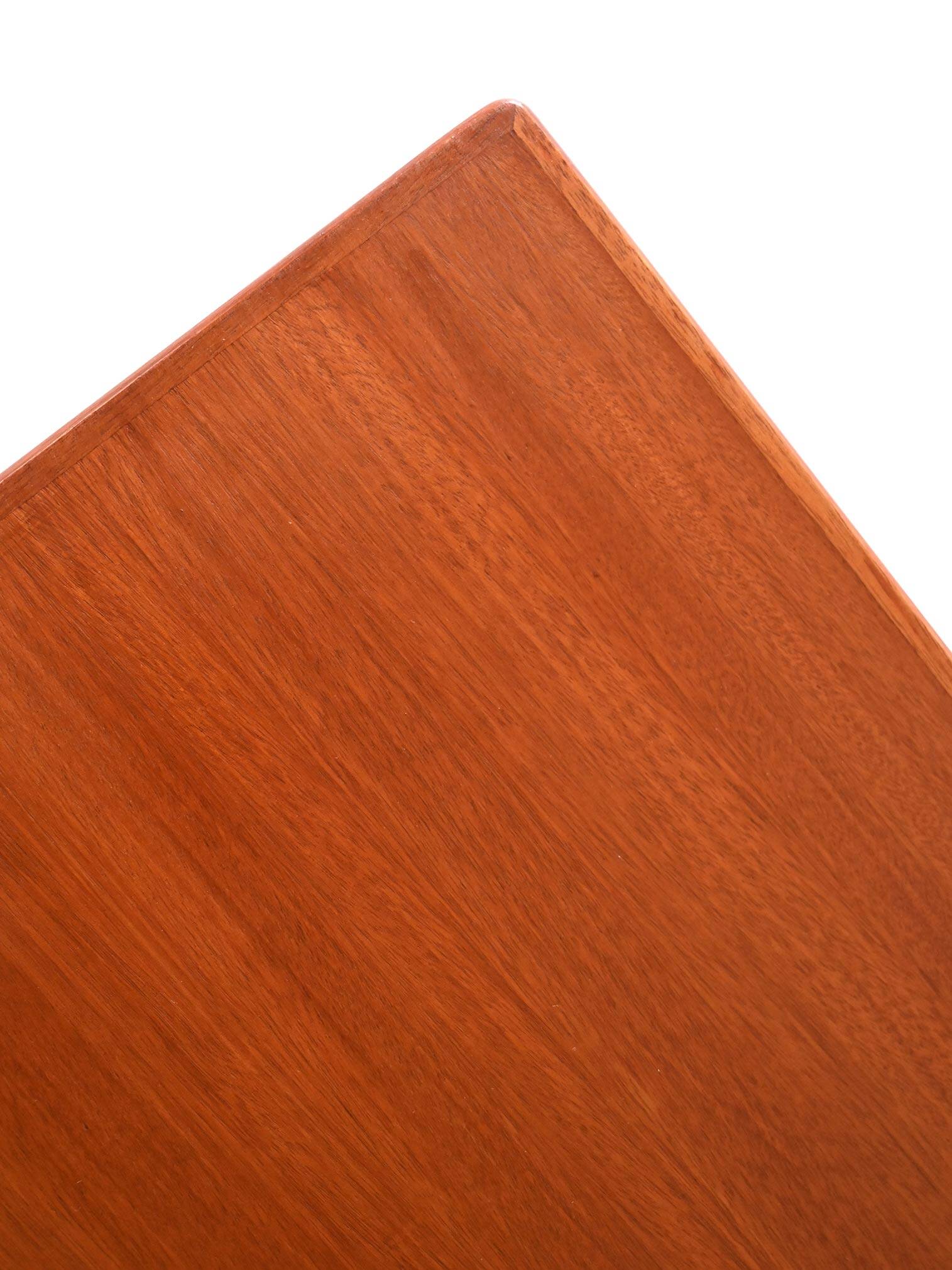 Vintage table with folding wings