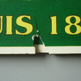 Vve A Devaux champagne advertising plate