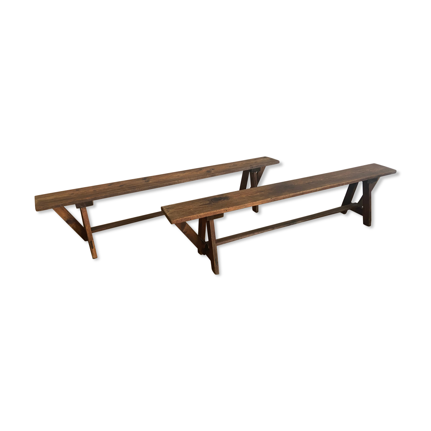 Pair of farm bench