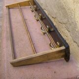 Vintage wall coat rack