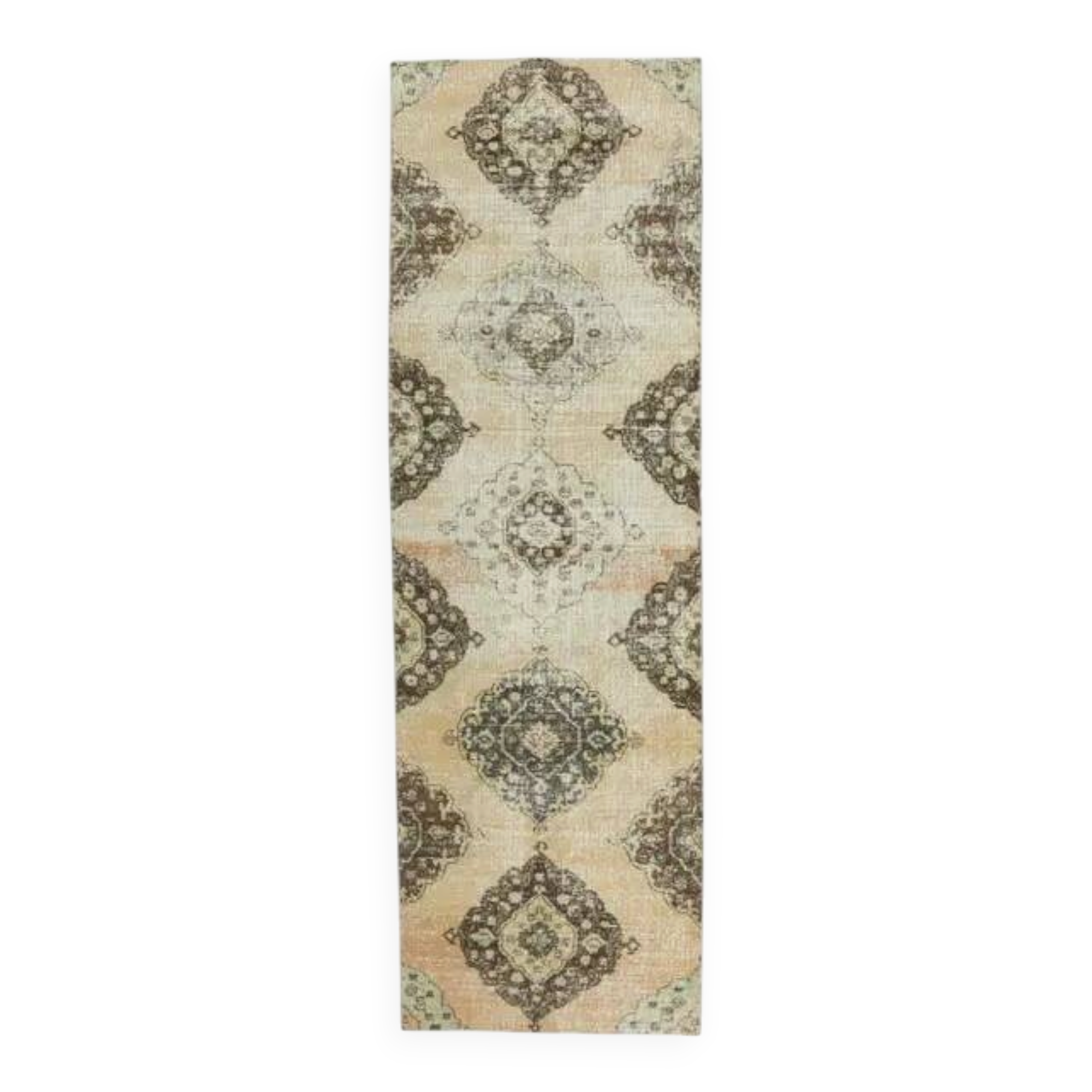 Anatolian Turkish Oushak Wool Rug 100x315