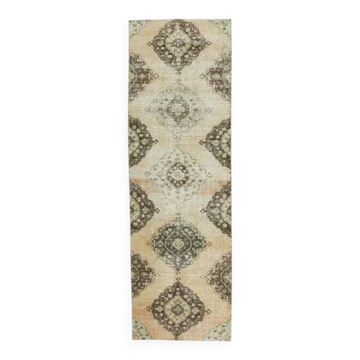 Anatolian Turkish Oushak Wool Rug 100x315