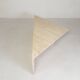 Mid-Century travertine coffee table with a triangular top, 1970s.