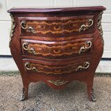 Louis XV style chest of drawers marquetry