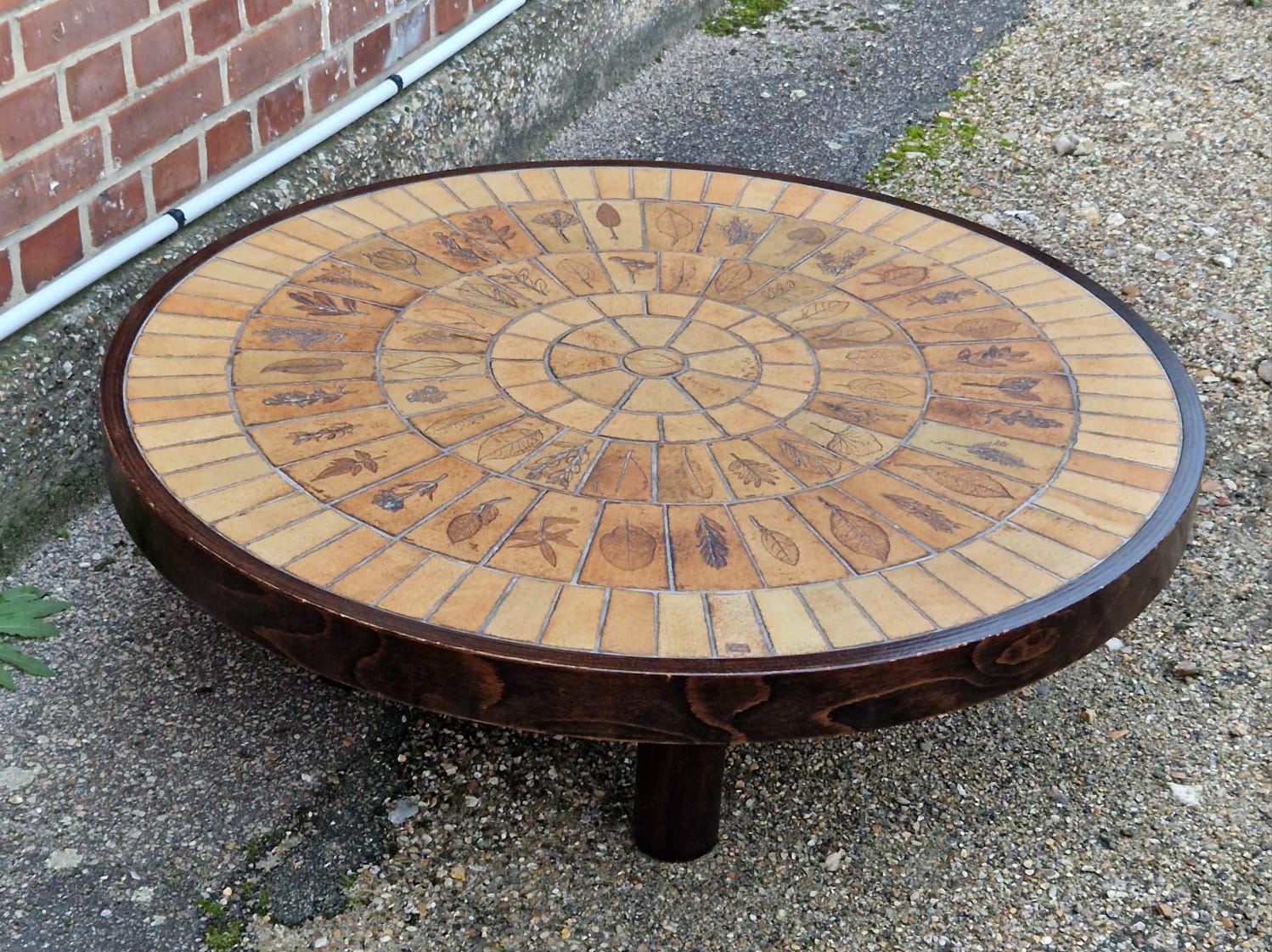Ceramic coffee table Roger Capron 1960