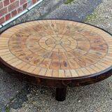Ceramic coffee table Roger Capron 1960