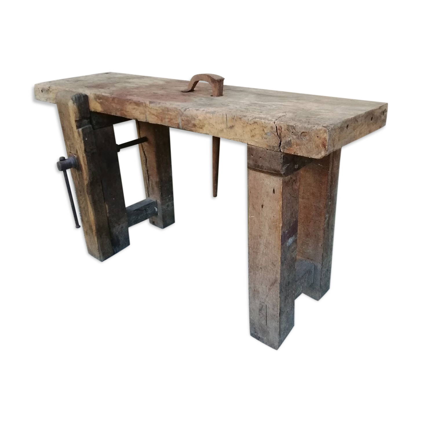 Old carpenter's workbench