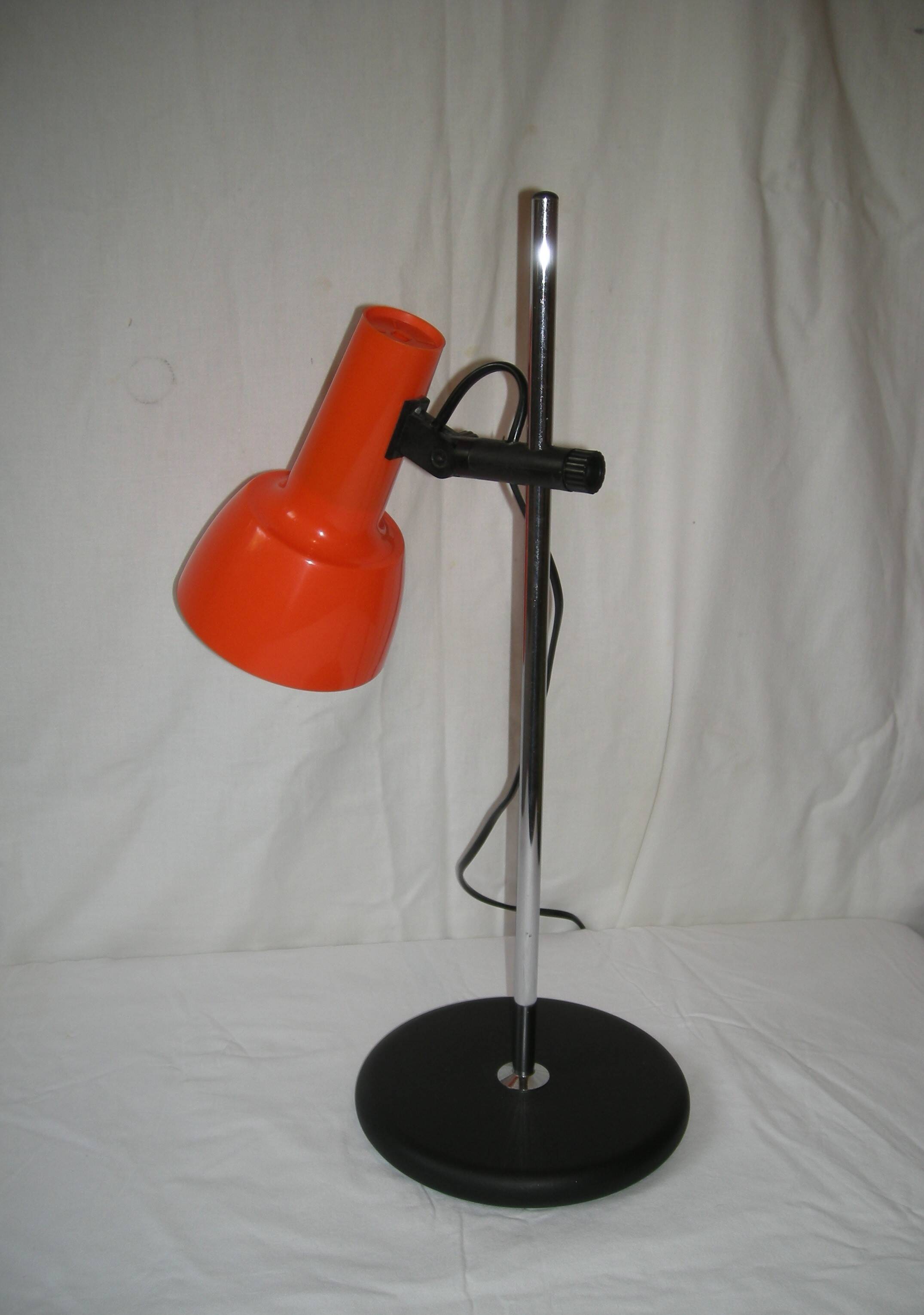 Orange lamp from the 70s