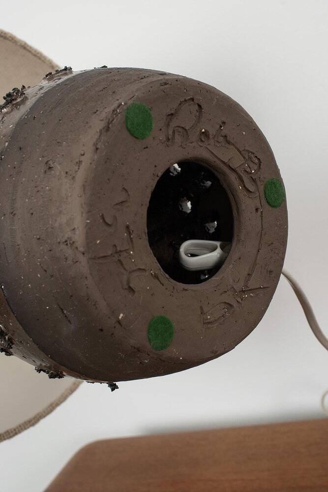 Danish Ceramic Table Lamp