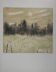Bernard Gantner: Clearing under the snow, signed original lithograph.