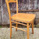 Six Luterma chairs, stylized seat, vintage, 50s-60s