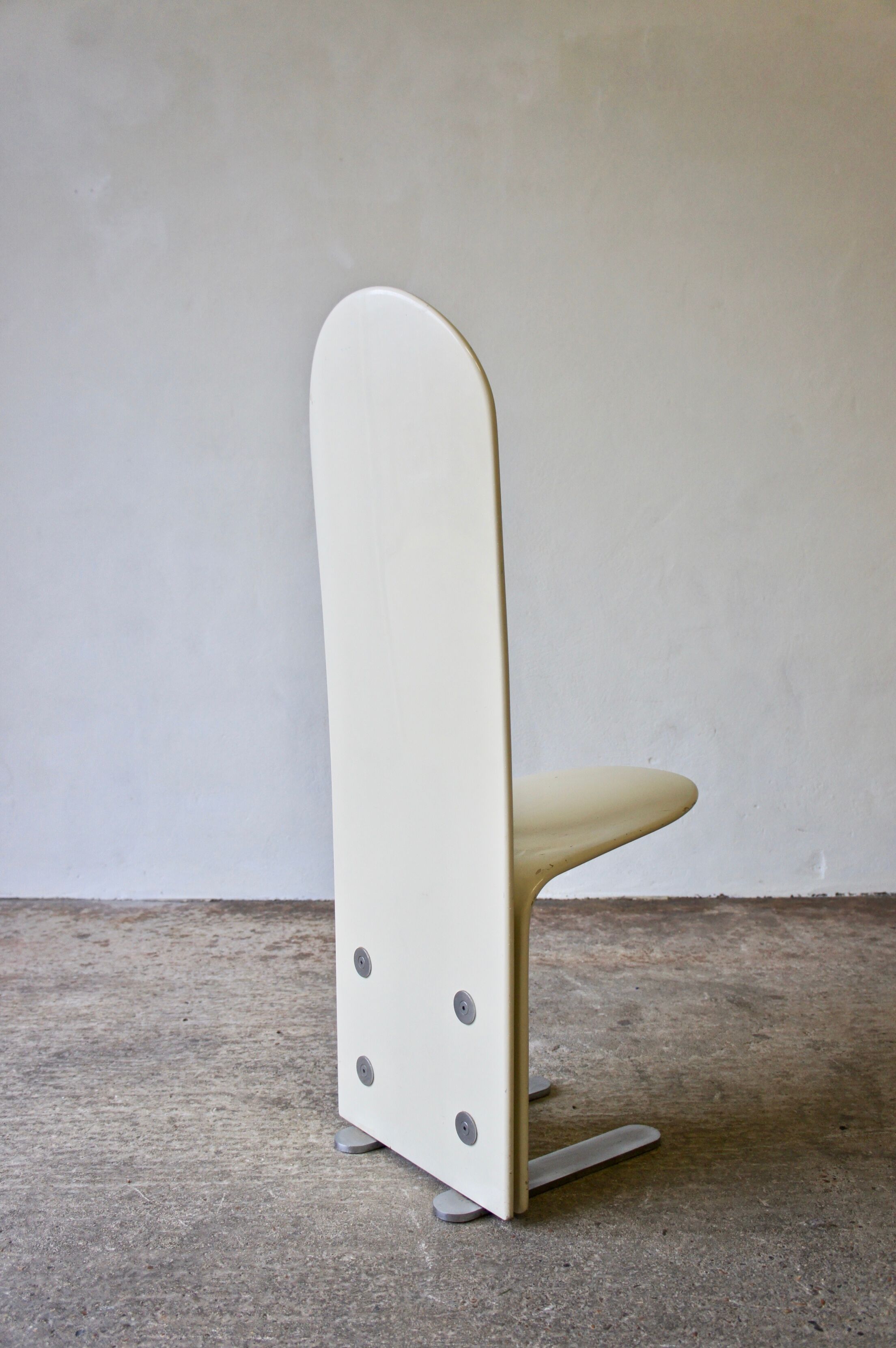 Pelicano 6 chairs set by Luigi Saccardo for Arrmet 1970