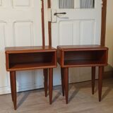 Pair of Scandinavian style bedsides