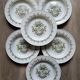 6 Villeroy & Boch Trianon pattern porcelain soup plates