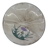 Dish with thistle decoration by Daniel Étienne Vallauris