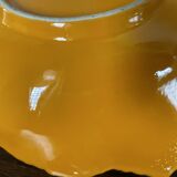 Orange slip salad bowl