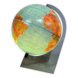 Vintage Illuminated Globe • Scan Globe AS • Plexiglas • 1983