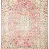 Persian Red & Cream Living Room Carpet, 279x374Cm