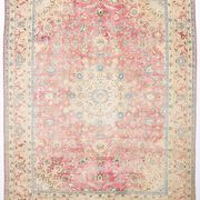 Persian Red & Cream Living Room Carpet, 279x374Cm
