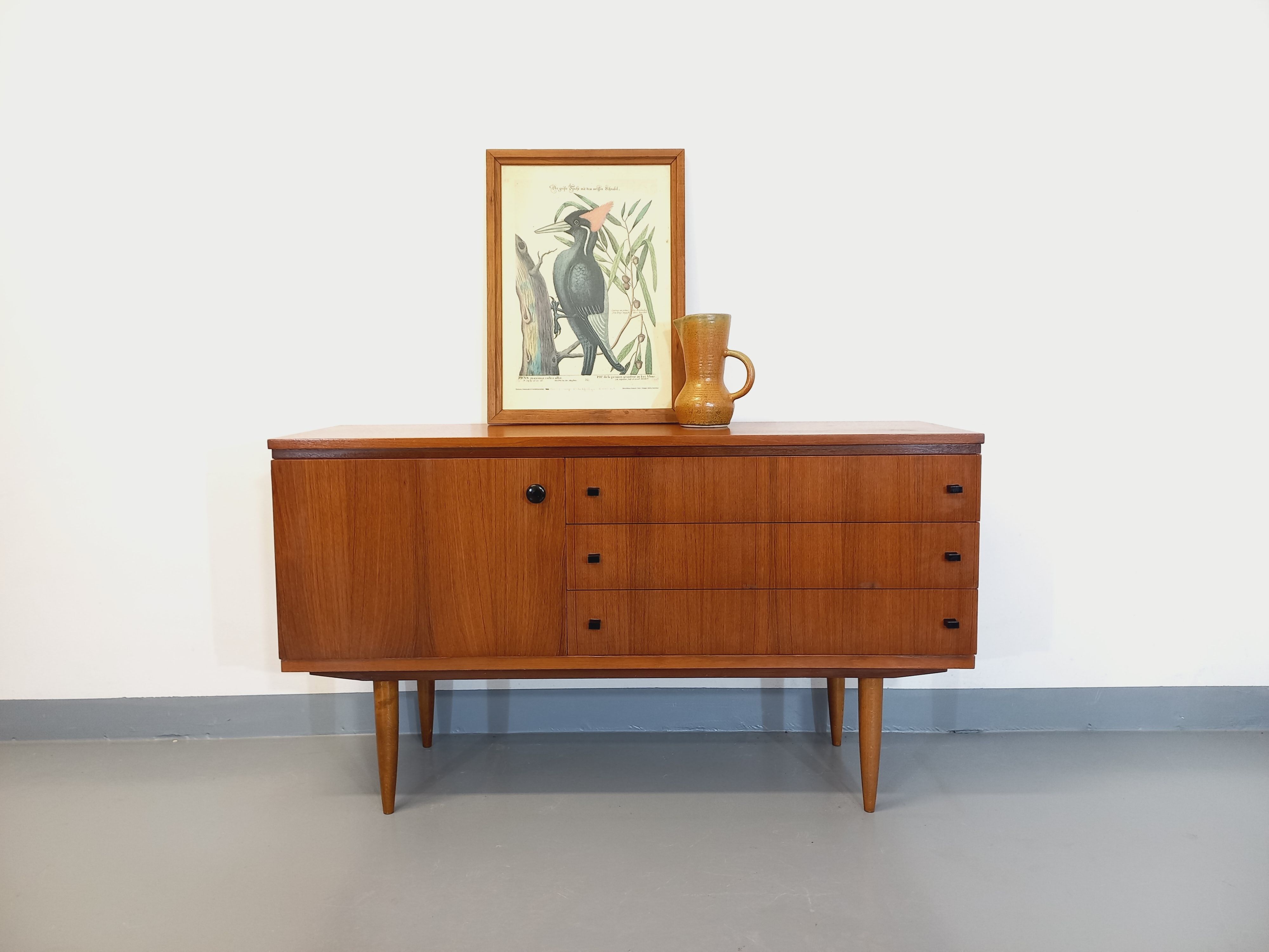 Enfilade scandinave en teck des années 60