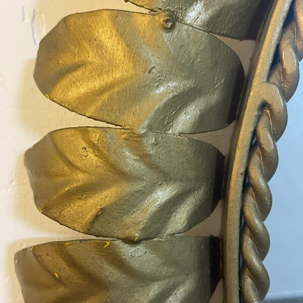 Miroir soleil rond italien années 50’s