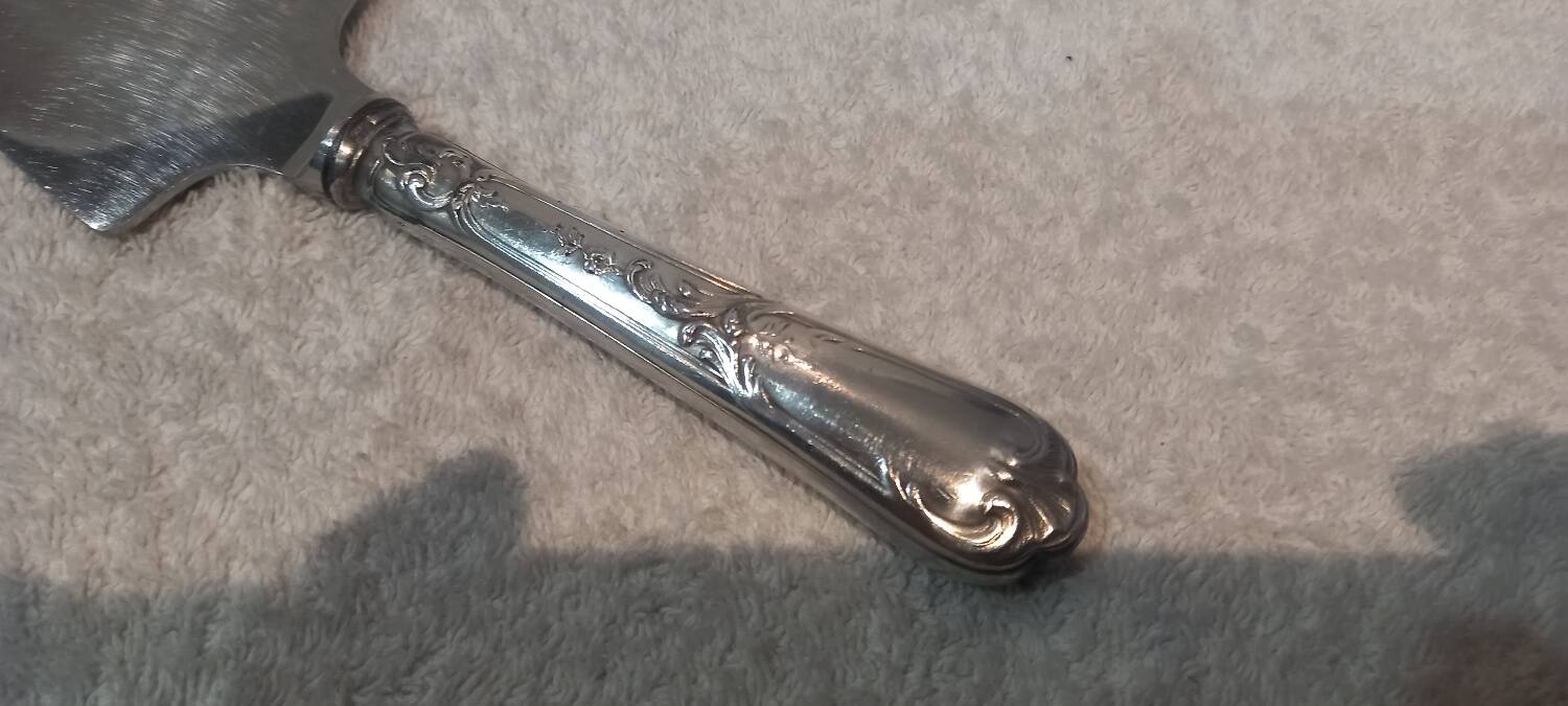 Ercuis LXV 29 25.7cm silver-plated metal cutting pie server
