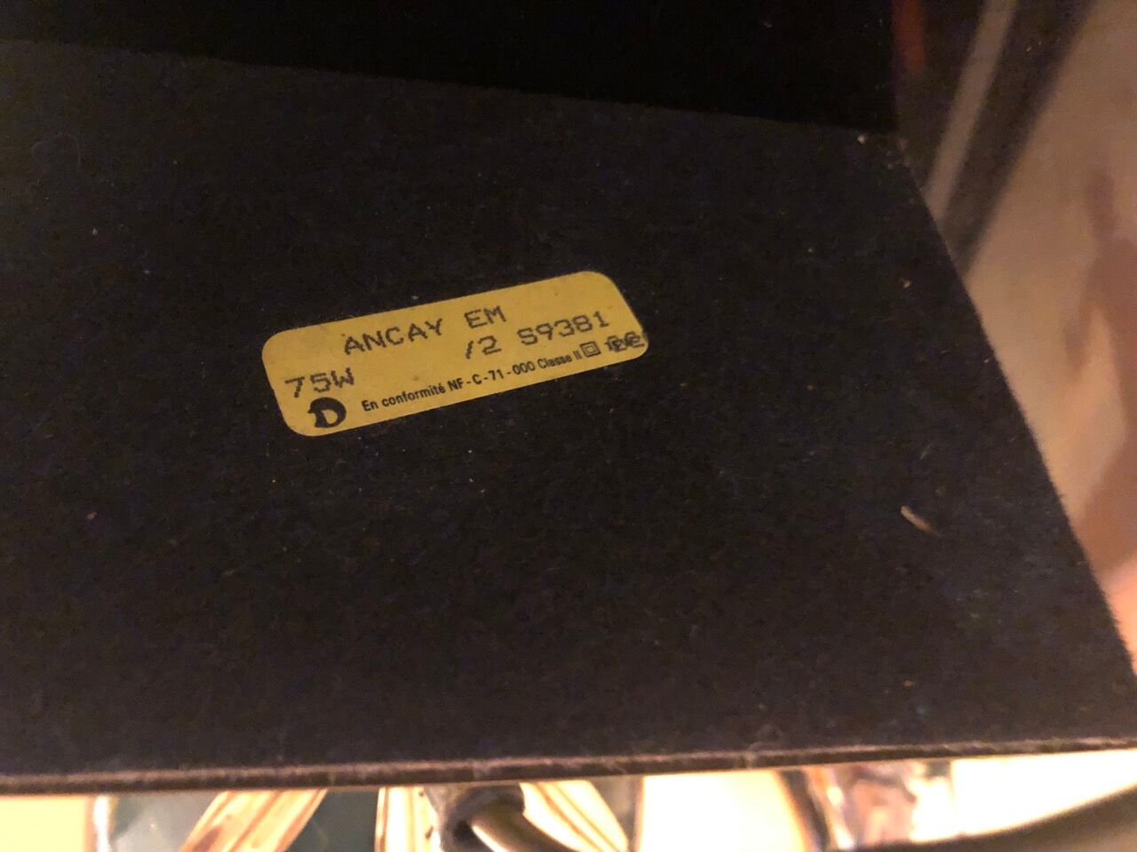 Lamp the Dauphin 70s/80s