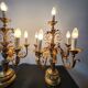 Antique gilded hand-forged hand-carved Florentine Louis XV, Italy