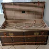 Antique travel trunk