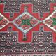 Hand knotted wool carpet 75x132cm