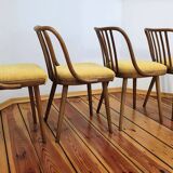 Dining Chairs attributed to A. Suman for Tatra Nabytok, Czechoslovakia, 196
